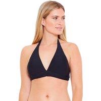 Scuba Women's Halter Neck Bikini Top in Black | Size: 16