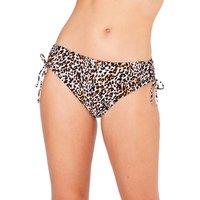 Scuba Women's Side Adjustable Bikini Bottoms in Light Tan | Size: 22
