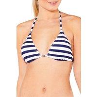 Scuba Women's Triangle String Bikini Top in Mid Navy | Size: 18