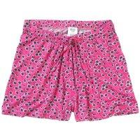 Love to Sleep Women's Printed Pyjama Sleep Shorts in Raspberry | Size: 18-20
