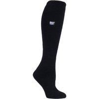 SOCKSHOP Heat Holders Women's 1 Pair 1.6 TOG Lite Knee High Socks in Black | Size: 4-8