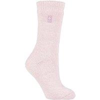 SOCKSHOP Heat Holders Women's 1 Pair Original 2.3 TOG Thermal Socks in Pink | Size: 4-8