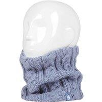 SOCKSHOP Heat Holders Women's 1 Pack 3.5 Tog Heatweaver Yarn Neck Warmer in Blue