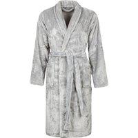 SOCKSHOP Heat Holders Women's 1 Pack Fleece Dressing Gown in Grey | Size: XL