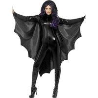 Smiffys Women's Vampire Bat Wings in Black