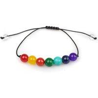 Myga Women's The 7 Chakras Bead Bracelets