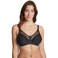 Royce Lingerie Women's Charlotte Nursing Non Wired Bra in Black | Size: 36k
