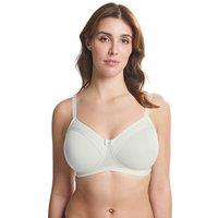 Royce Lingerie Women's Maisie Non Wired T-Shirt Bra in Ivory | Size: 38E