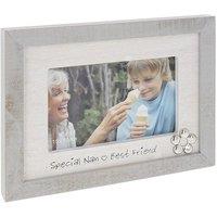 Joe Davies Women's Shudehill Rustic Sentiment Frame - Special Nan in Grey