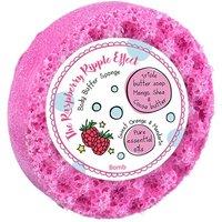 Bomb Cosmetics Women's Body Buffer Soap Shower Sponge The Raspberry Ripple Effect in Pink