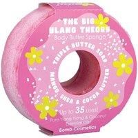 Bomb Cosmetics Women's Body Buffer Soap Shower Sponge The Big Ylang Theory in Pink