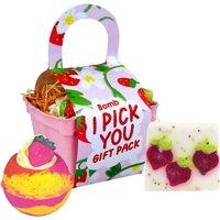 Bomb Cosmetics Women's I Pick You Punnet Bath & Body Gift Pack in Pink