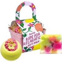 Bomb Cosmetics Women's Ripe for Relaxation Punnet Bath & Body Gift Pack in Pink