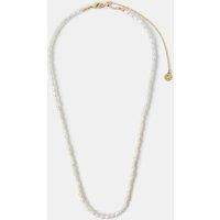 Accessorize Women's 14ct Gold-Plated Seed Pearl Necklace in Gold