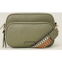 Accessorize Women's Double Zip Camera Bag in Green