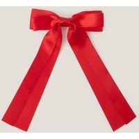 Monsoon Women's School Ribbon Bow Hair Slide Red