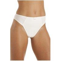 Camille Women's Two Pack Micro-Fibre Control Thongs in Ivory | Size: 18-20