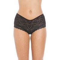 Camille Women's Three Pack Floral Lace Boxer Shorts in Black | Size: 10
