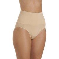 Camille Women's Seamfree Shapewear Comfort Control Brief in Beige | Size: Large