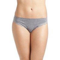 Camille Women's Two Pack Seamfree Soft Comfort Midi Briefs in Grey | Size: XL