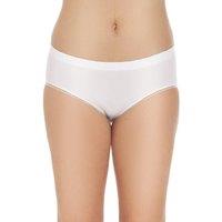 Camille Women's Three Pack Smooth Seamless High Leg Briefs in White | Size: S/M