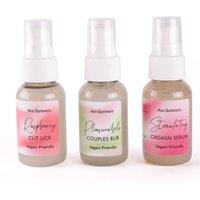 Ann Summers Women's Sensory Set 3x 30ml in Black
