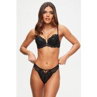 Ann Summers Women's The Icon Thong in Black | Size: 10
