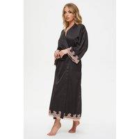 Ann Summers Women's Sorella Maxi Robe in Black | Size: Small