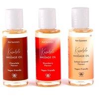 Ann Summers Women's Kissable Massage Set in Black