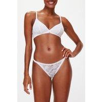 Knickerbox Women's Bridal Alice String in White | Size: 12