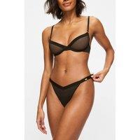 Knickerbox Women's Zadie String in Black | Size: 8