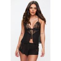 Ann Summers Women's Enchanting Cami Set in Black | Size: Large
