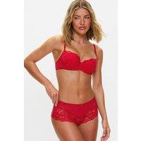 Ann Summers Women's Sexy Lace Short in Red | Size: 14