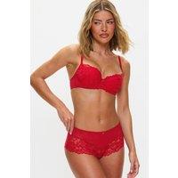 Ann Summers Women's Sexy Lace Short in Red | Size: 24