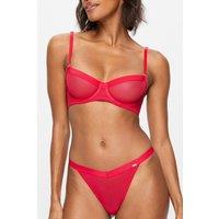 Knickerbox Women's Zadie String in Red | Size: 12