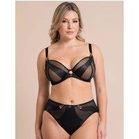 Scantilly Women's Suspense Plunge Bra in Black | Size: 36F
