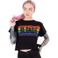 Blondie Women's Cropped Short Sleeved T-Shirt | Black | Official | Size: 3XL