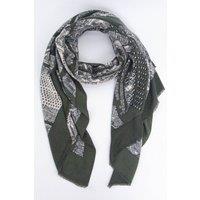 Sarta Women's Shelby Lightweight Architecture Scarf - Khaki