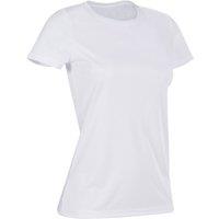 Stedman Active Women's Sports Tee in White | Size: Small