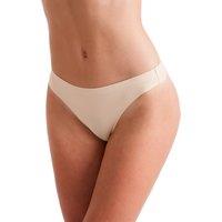 Silky Women's Invisible Low Rise Dance Thong in Nude | Size: XS