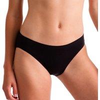 Silky Women's Dance Invisible High Cut Brief in Black | Size: Small