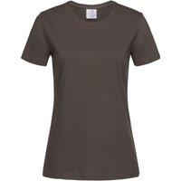 Stedman Classics Women's Stedman Classic Tee in Dark Brown | Size: Medium