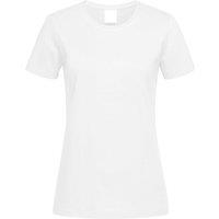 Stedman Classics Women's Stedman Classic Tee in White | Size: XS