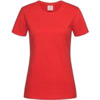Stedman Classics Women's Stedman Classic Tee in Red | Size: XS