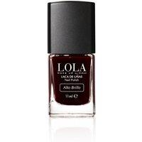 Lola Women's Nail Polish 10 Free Formula 11ml Pebbles 012 - French Bistre in Dark Cherry - Wine
