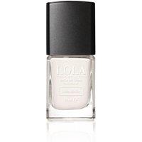 Lola Women's Nail Polish 10 Free Formula 11ml Pebbles 012 - French Bistre in Bright White
