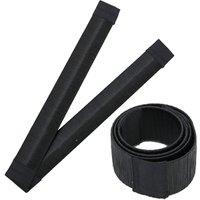 AQUARIUS Women's Hair Bun Maker Donut Ring Black Lightweight Easy Updo Styling Tool Ring