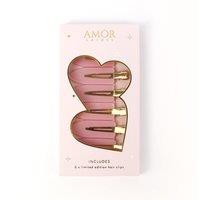House of Amor Women's QuickLash Hair Clips (6pcs) in Black
