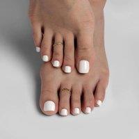 House of Amor Women's Snow Queen - Press On Toe Nails