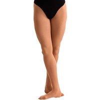 Silky Dance Women's High Performance Convertible Toe Dance Tights in Tan | Size: Medium